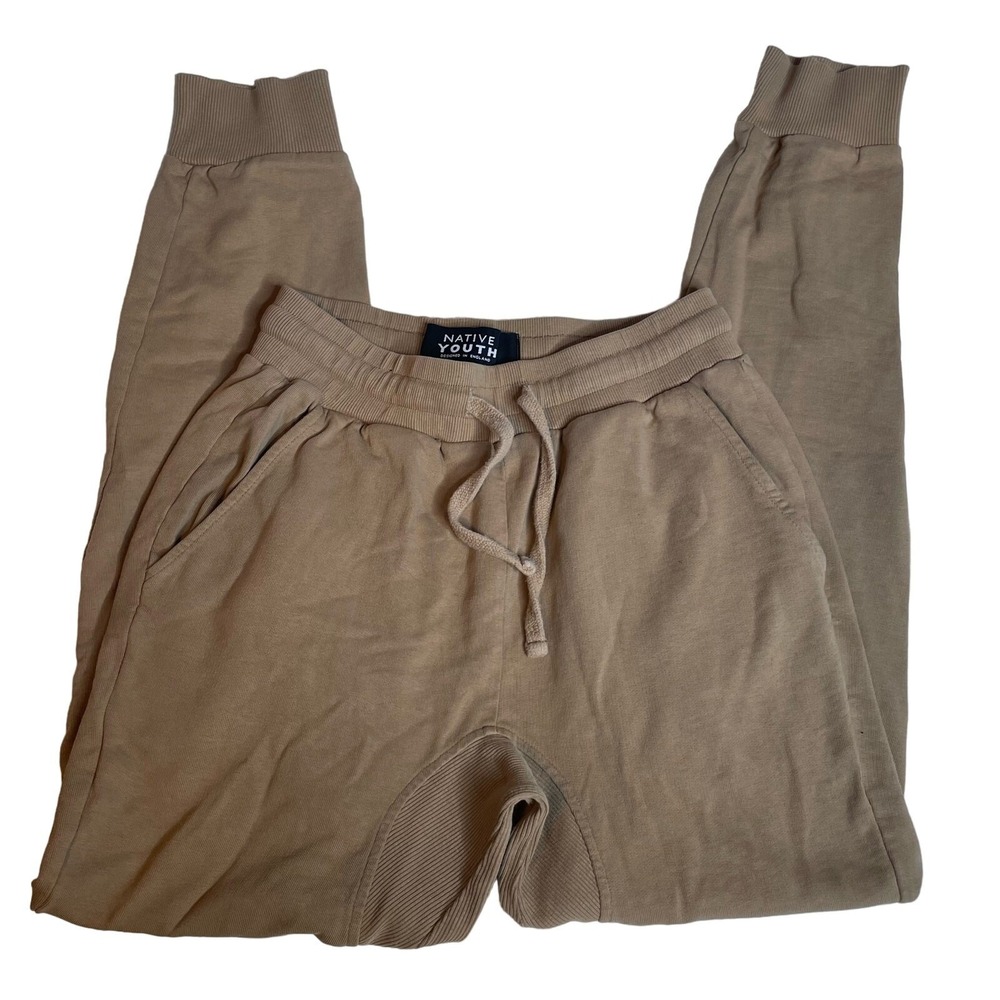 NATIVE YOUTH Mens Tan Jogger Sweatpants Size‎ 30 Casual Loungewear